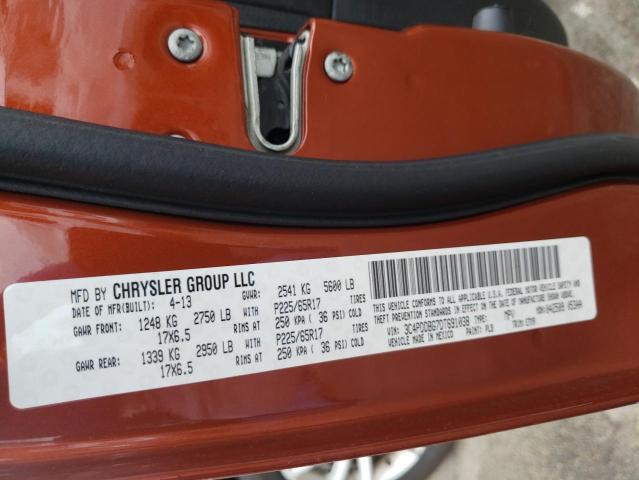 Photo 10 from auction – 2013 DODGE JOURNEY with VIN 3C4PDDBG7DT691038