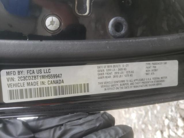Photo 10 from auction – 2021 DODGE CHALLENGER with VIN 2C3CDZBT1MH559947