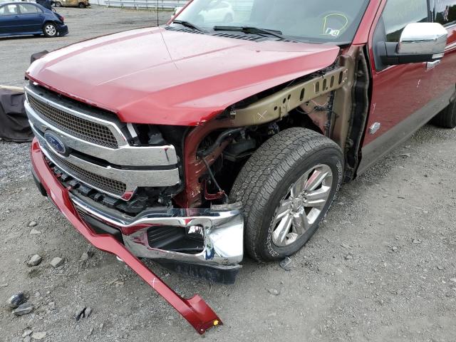 Photo 9 from auction – 2019 FORD F150 SUPER with VIN 1FTEW1E41KFD50565