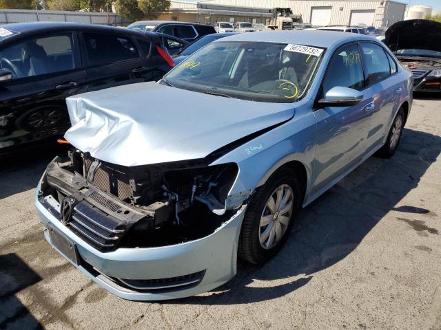 Photo 2 from auction – 2012 VOLKSWAGEN PASSAT S with VIN 1VWAP7A35CC061295