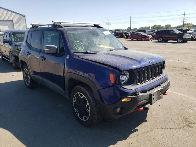 JEEP RENEGADE T 2016 with VIN ZACCJBCT3GPC65303 - Photo from auction
