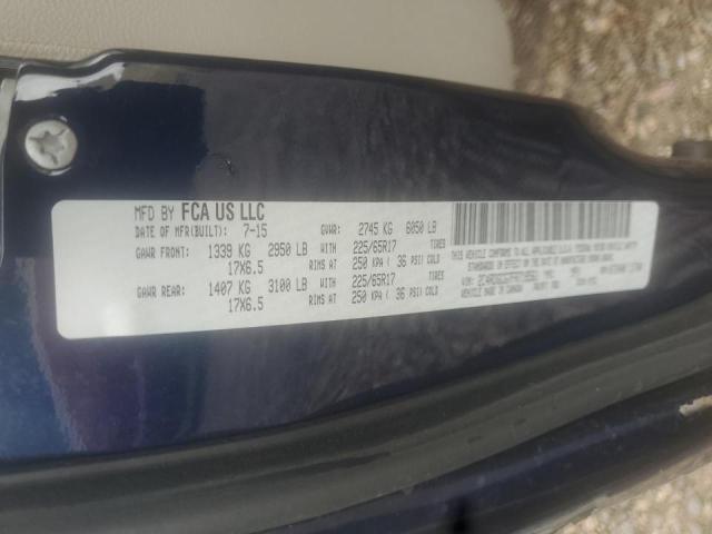 Photo 10 from auction – 2015 DODGE GRAND CARA with VIN 2C4RDGCG7FR718561