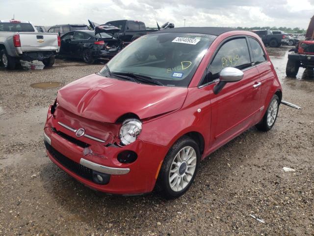 Photo 2 from auction – 2013 FIAT 500 LOUNGE with VIN 3C3CFFER3DT608467