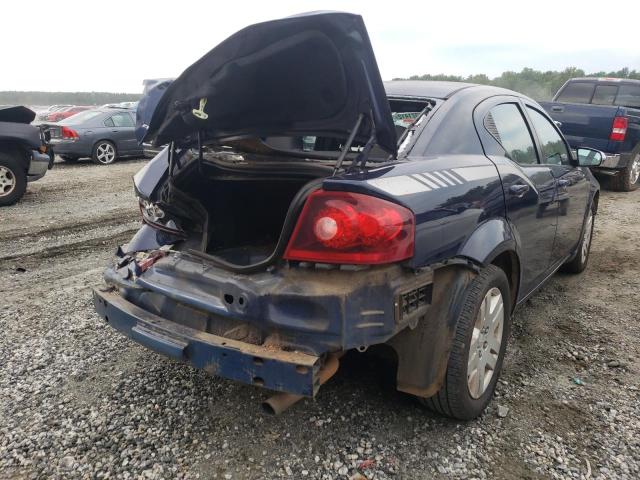 Photo 4 from auction – 2014 DODGE AVENGER SE with VIN 1C3CDZAB3EN166193