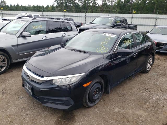 Photo 2 from auction – 2016 HONDA CIVIC LX with VIN 19XFC2F58GE029358