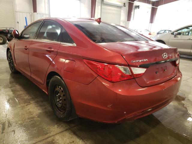 Photo 3 from auction – 2012 HYUNDAI SONATA GLS with VIN 5NPEB4AC6CH407859