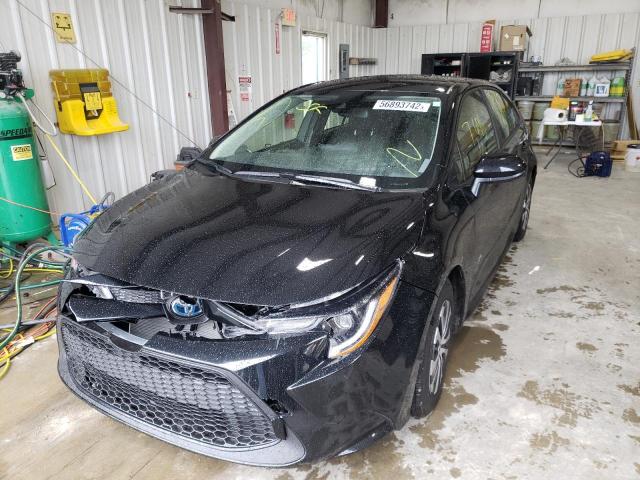 Photo 2 from auction – 2022 TOYOTA COROLLA LE with VIN JTDEAMDE7NJ058589