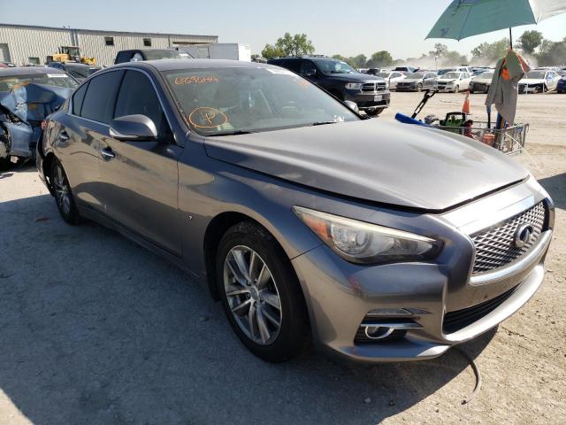 Photo 1 from auction – 2014 INFINITI Q50 BASE with VIN JN1BV7AR8EM689644