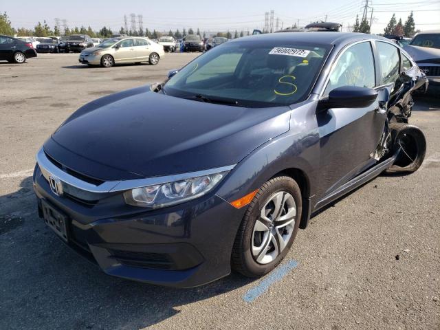 Photo 2 from auction – 2017 HONDA CIVIC LX with VIN 2HGFC2F51HH577449