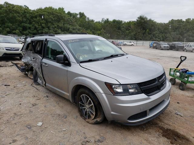 DODGE JOURNEY SE 2018 with VIN 3C4PDDAGXJT296459 - Photo from auction