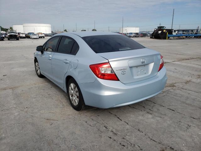 Photo 3 from auction – 2012 HONDA CIVIC LX with VIN 2HGFB2F50CH504343