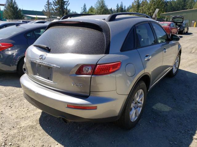 Photo 4 from auction – 2006 INFINITI FX35 with VIN JNRAS08W46X205795