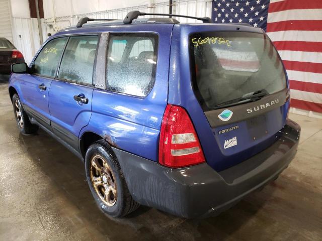 Photo 3 from auction – 2004 SUBARU FORESTER 2 with VIN JF1SG63624H758992