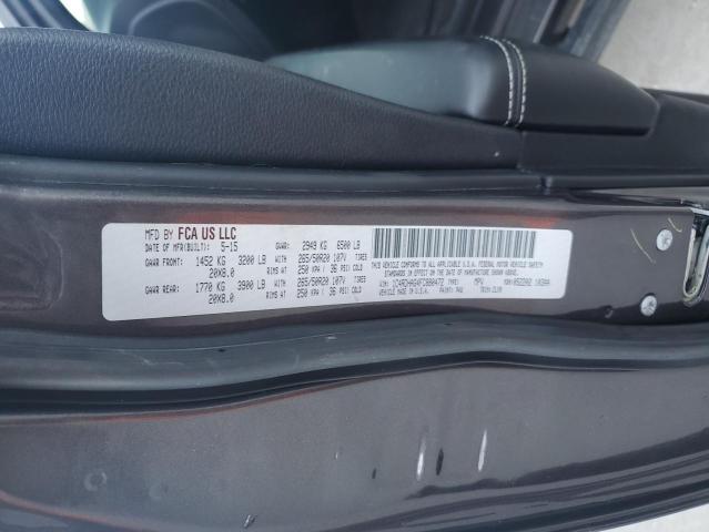 Photo 10 from auction – 2015 DODGE DURANGO SX with VIN 1C4RDHAG4FC880472