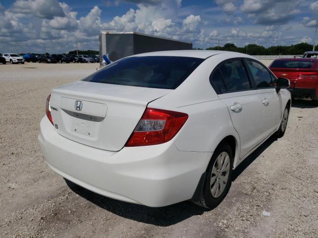 Photo 4 from auction – 2012 HONDA CIVIC LX with VIN 19XFB2F57CE042003