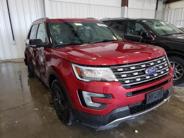 FORD EXPLORER X 2017 with VIN 1FM5K8D83HGA26749 - Photo from auction