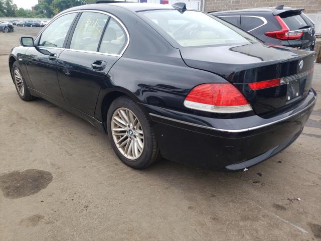 Photo 3 from auction – 2004 BMW 745 I with VIN WBAGL63474DP70330