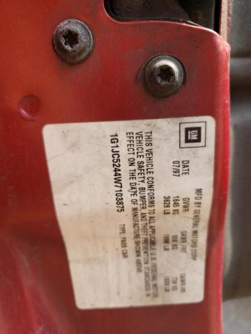 Photo 10 from auction – 1998 CHEVROLET CAVALIER with VIN 1G1JC5244W7103875
