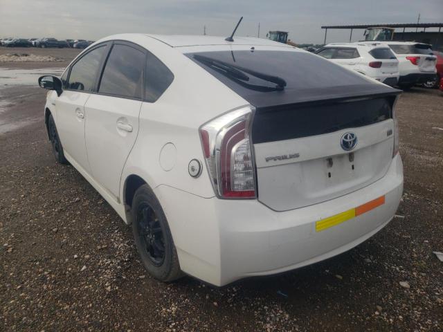 Photo 3 from auction – 2012 TOYOTA PRIUS with VIN JTDKN3DU8C5489019