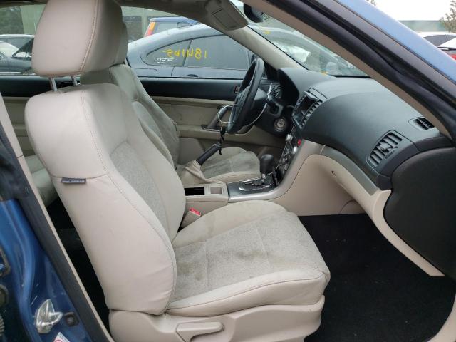 Photo 5 from auction – 2009 SUBARU LEGACY 2.5 with VIN 4S3BL616897235532
