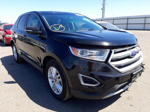 FORD EDGE SEL 2016 with VIN 2FMPK4J93GBC18161 - Photo from auction
