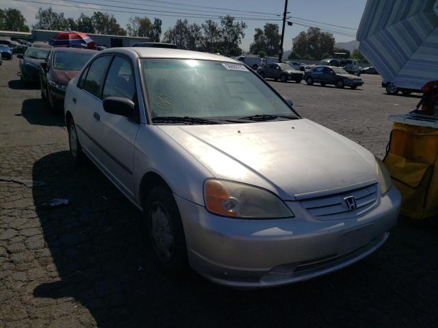 HONDA CIVIC 2001 with VIN 2HGES15261H597704 - Photo from auction