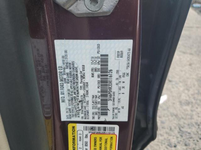 Photo 10 from auction – 2013 FORD FUSION SE with VIN 3FA6P0HR2DR116126