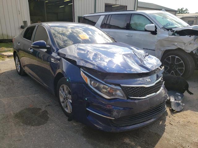 KIA OPTIMA LX 2018 with VIN 5XXGT4L34JG230756 - Photo from auction