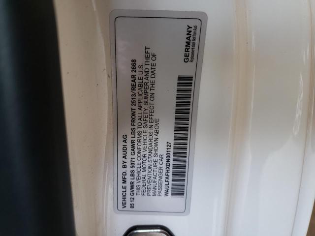 Photo 10 from auction – 2013 AUDI A5 PREMIUM with VIN WAULFAFHXDN001127