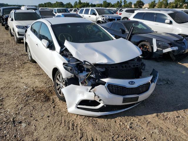 KIA FORTE LX 2014 with VIN KNAFX4A62E5218268 - Photo from auction