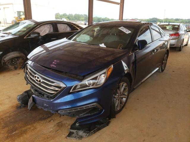 Photo 2 from auction – 2017 HYUNDAI SONATA SPO with VIN 5NPE34AF2HH474487