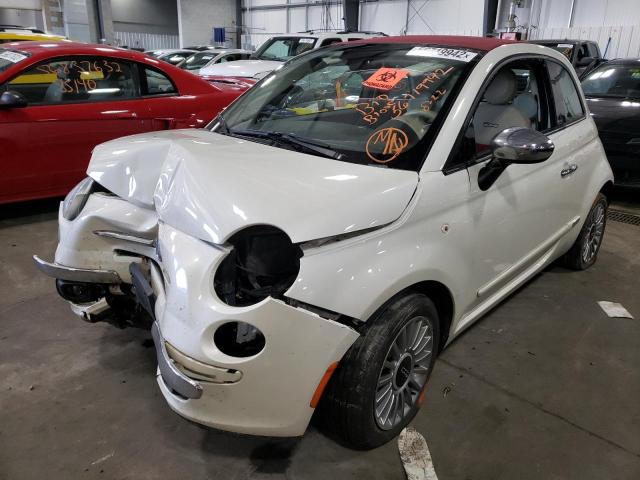 Photo 2 from auction – 2012 FIAT 500 LOUNGE with VIN 3C3CFFER3CT301475
