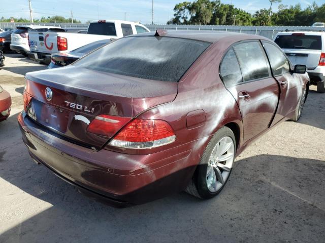 Photo 4 from auction – 2007 BMW 750 with VIN WBAHN83547DT66473