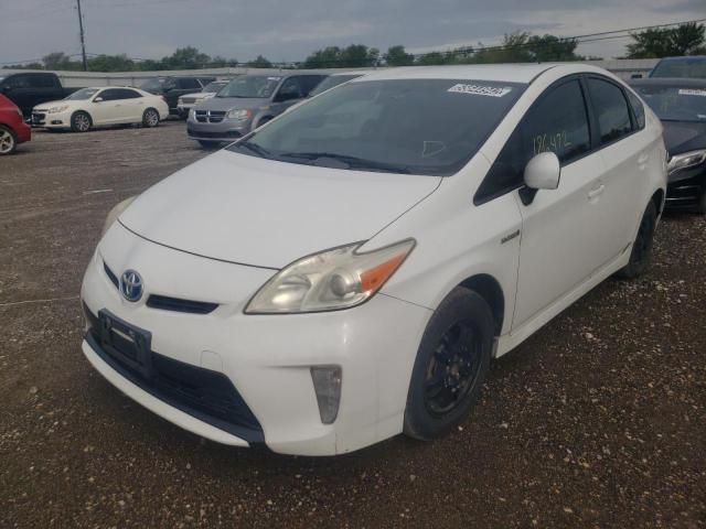 Photo 2 from auction – 2012 TOYOTA PRIUS with VIN JTDKN3DU8C5489019