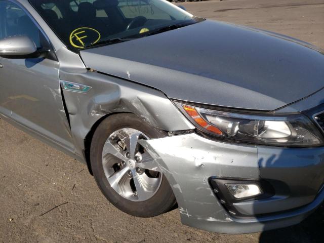 Photo 9 from auction – 2014 KIA OPTIMA HYB with VIN KNAGM4AD2E5070697