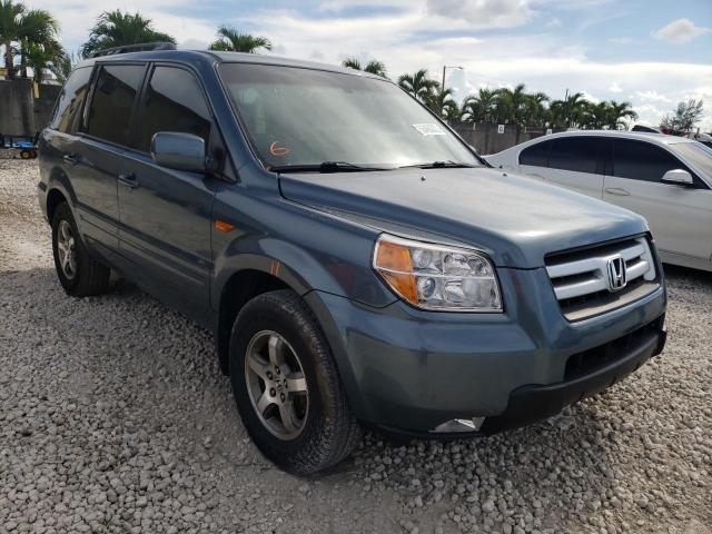 HONDA PILOT EX 2006 with VIN 5FNYF28596B022764 - Photo from auction