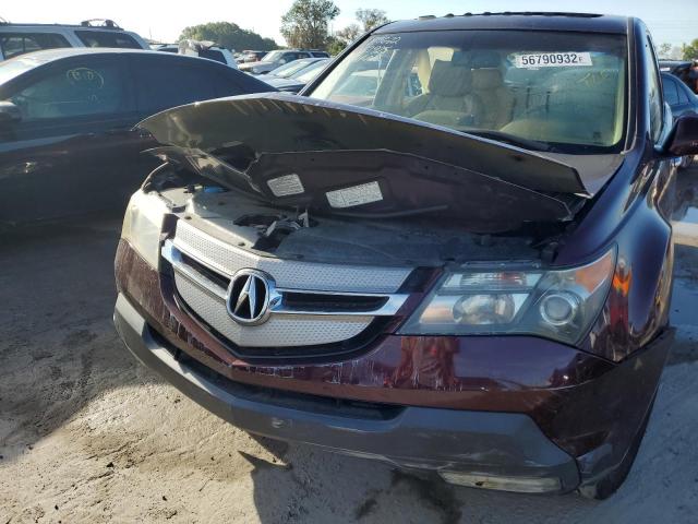 Photo 9 from auction – 2008 ACURA MDX TECHNO with VIN 2HNYD28308H522209