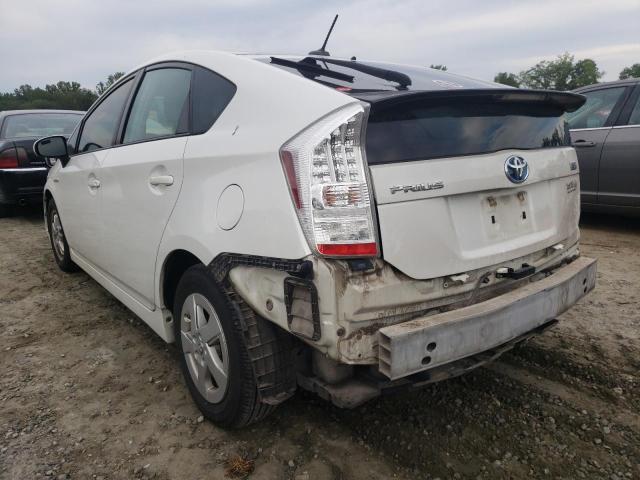 Photo 3 from auction – 2010 TOYOTA PRIUS with VIN JTDKN3DU7A0019784