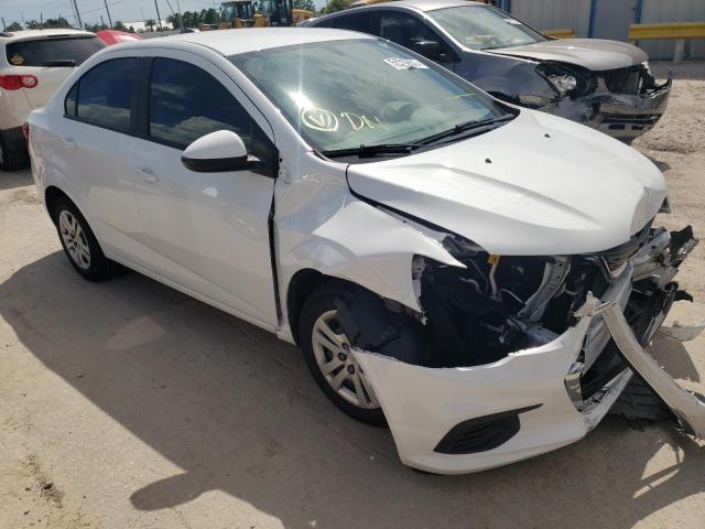 CHEVROLET SONIC LS 2017 with VIN 1G1JB5SH2H4155306 - Photo from auction