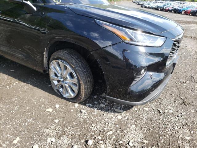 Photo 9 from auction – 2021 TOYOTA HIGHLANDER with VIN 5TDDZRBH0MS555810