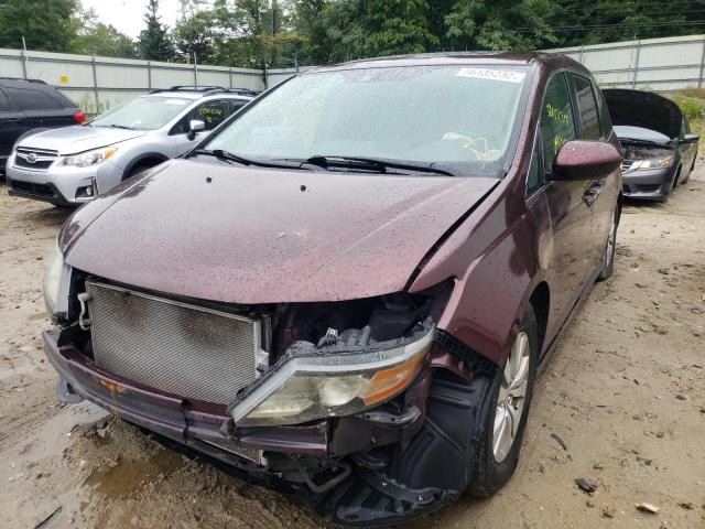 Photo 2 from auction – 2014 HONDA ODYSSEY EX with VIN 5FNRL5H60EB010802