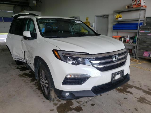 HONDA PILOT EX 2018 with VIN 5FNYF6H3XJB051074 - Photo from auction