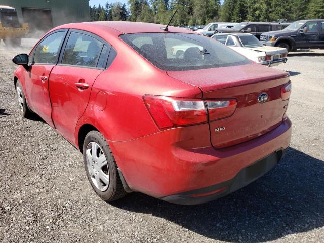 Photo 3 from auction – 2013 KIA RIO LX with VIN KNADM4A35D6152684