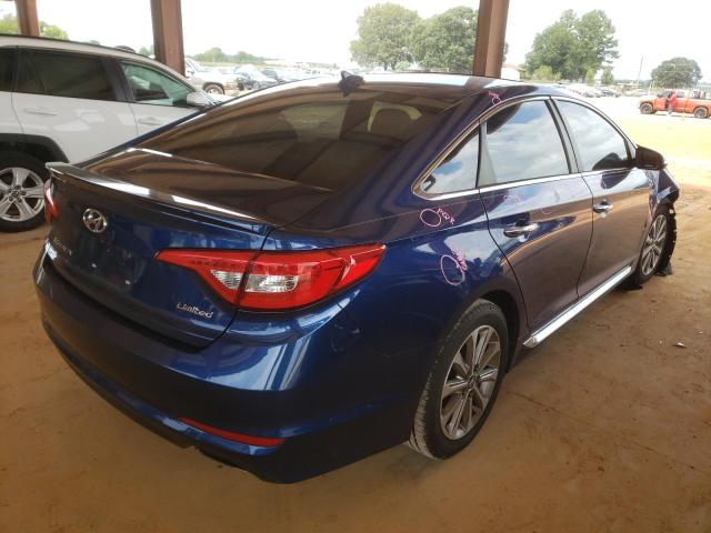 Photo 4 from auction – 2017 HYUNDAI SONATA SPO with VIN 5NPE34AF2HH474487