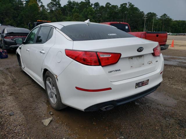 Photo 3 from auction – 2015 KIA OPTIMA LX with VIN 5XXGM4A76FG410055
