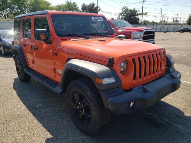 JEEP WRANGLER U 2018 with VIN 1C4HJXDN9JW302562 - Photo from auction