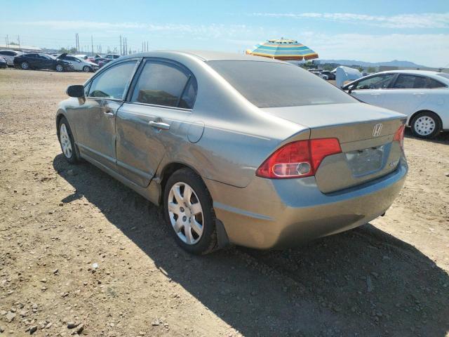 Photo 3 from auction – 2008 HONDA CIVIC LX with VIN 2HGFA16548H338008