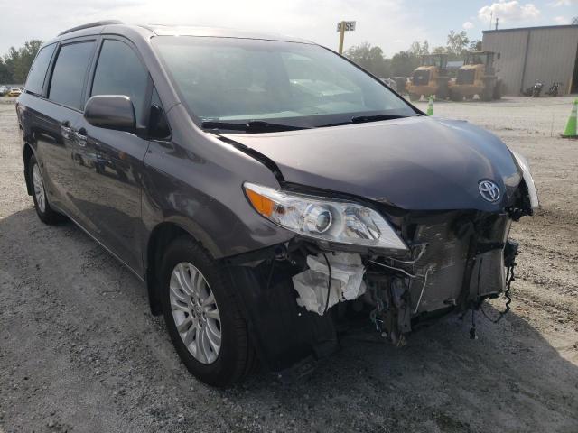 TOYOTA SIENNA XLE 2016 with VIN 5TDYK3DC3GS741348 - Photo from auction