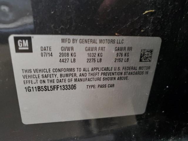 Photo 10 from auction – 2015 CHEVROLET MALIBU LS with VIN 1G11B5SL5FF133306