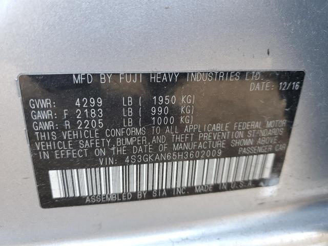Photo 10 from auction – 2017 SUBARU IMPREZA LI with VIN 4S3GKAN65H3602009